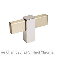 Silver Champagne/Polished Chrome